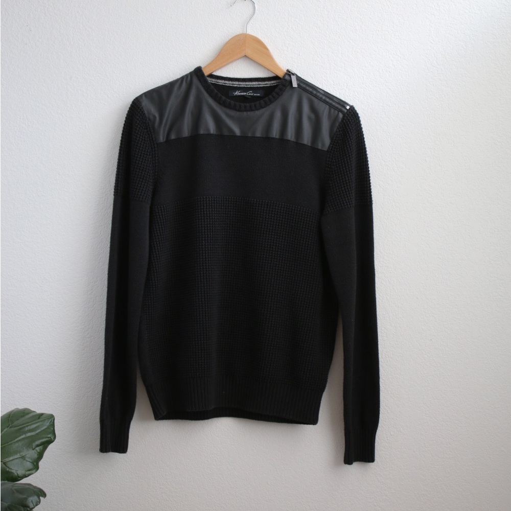 MENS Kenneth Cole Black Sweater Sz: S